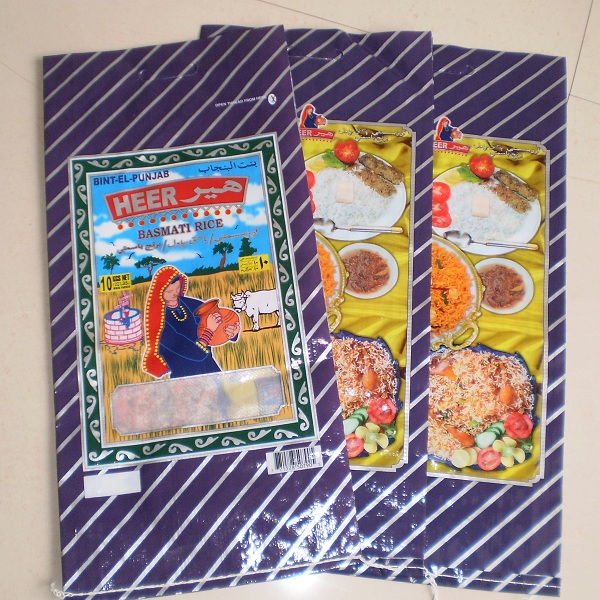 bopp bag rice bag