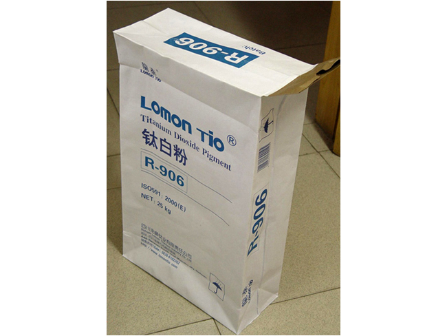 white kraft paper valve bag